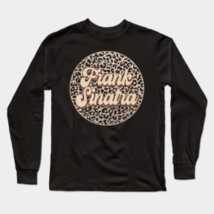 Classic Music Frank Personalized Name Circle Birthday Long Sleeve T-Shirt